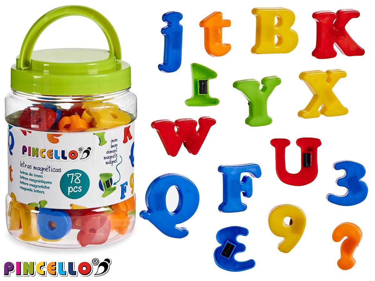 78 Pcs Magnetic Letters