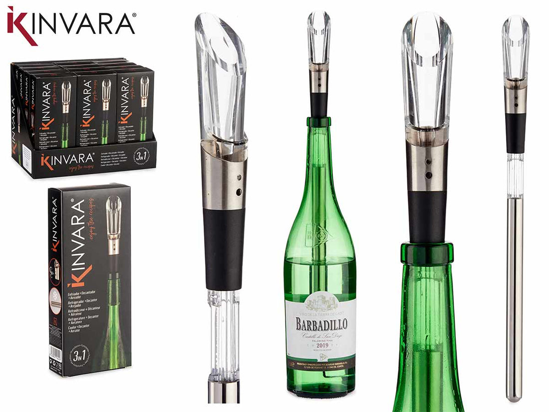Resfriador, Decantador e Aerador de Vinho