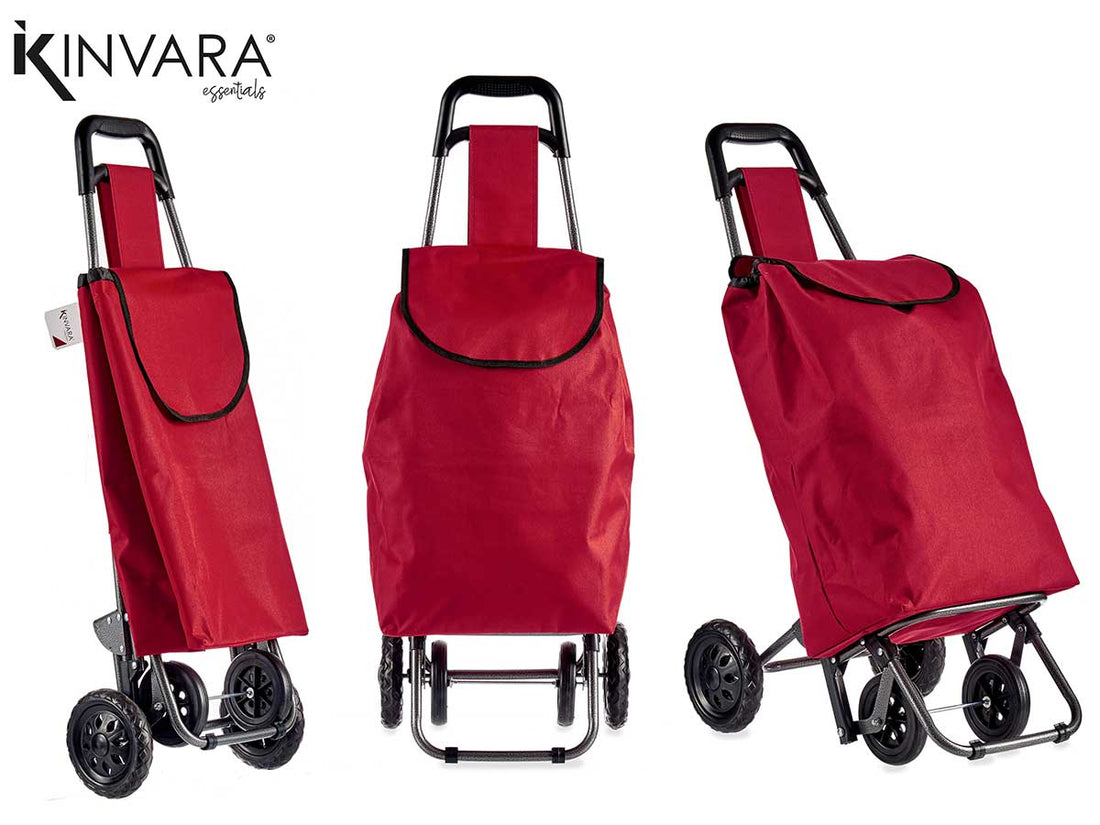 Carrinho de compras vermelho