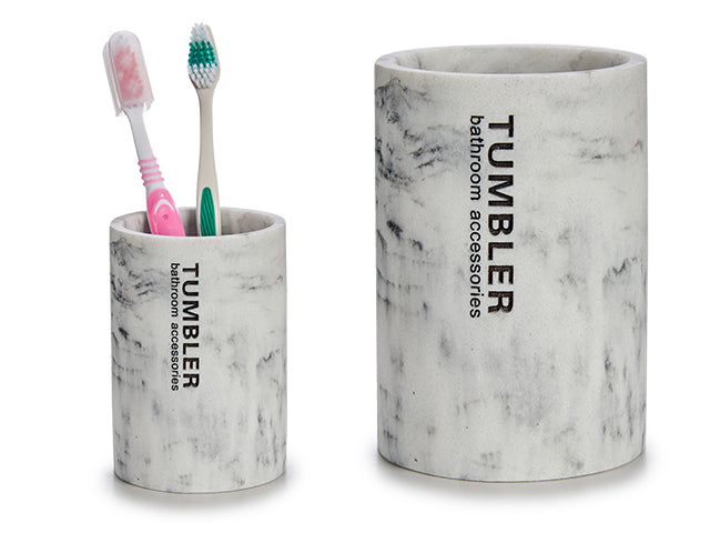 Marble Toothbrush Holder