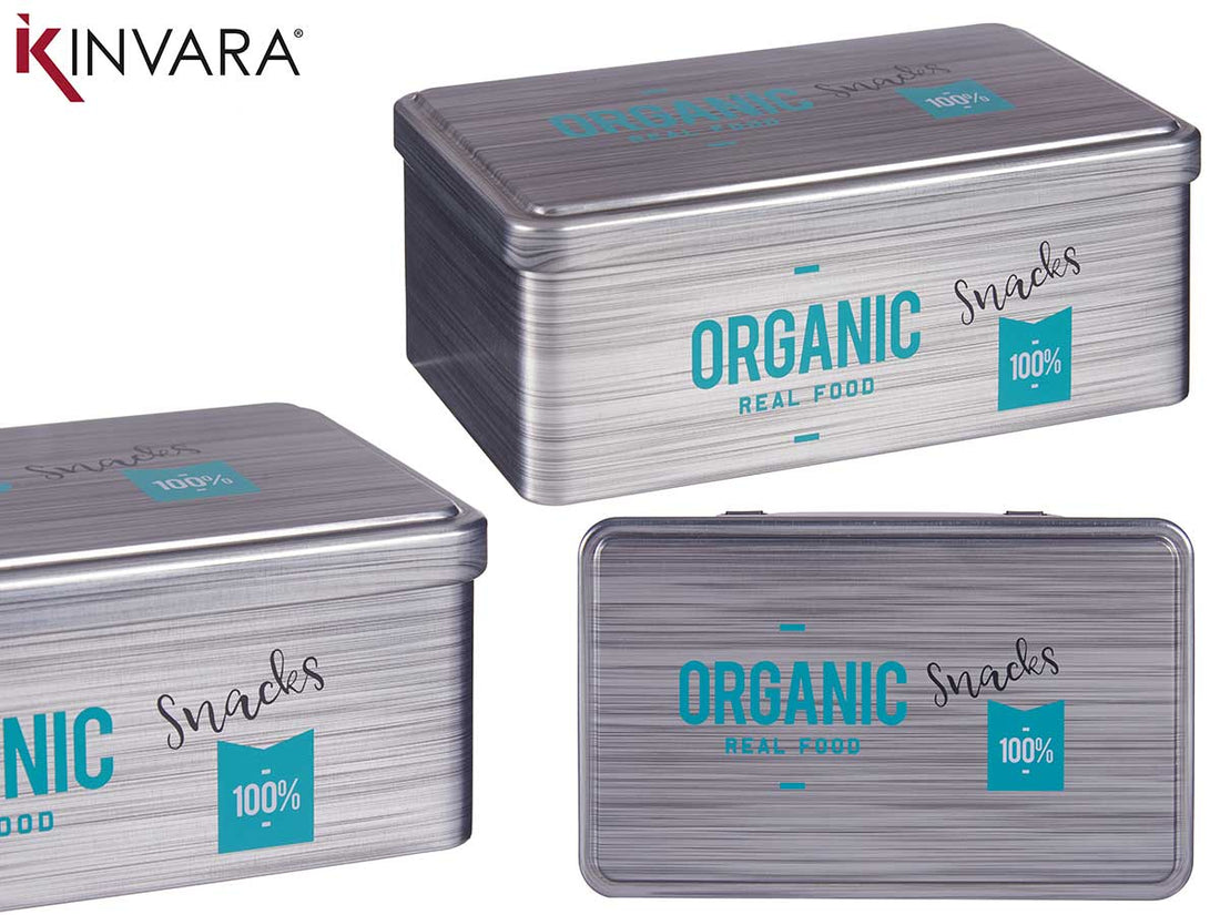Snacks Retangular Lata Orgânica