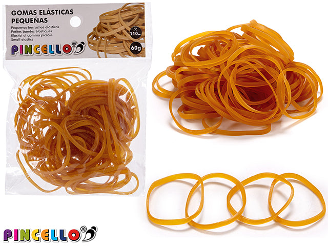 Conjunto elástico de borracha clássico colo pequeno