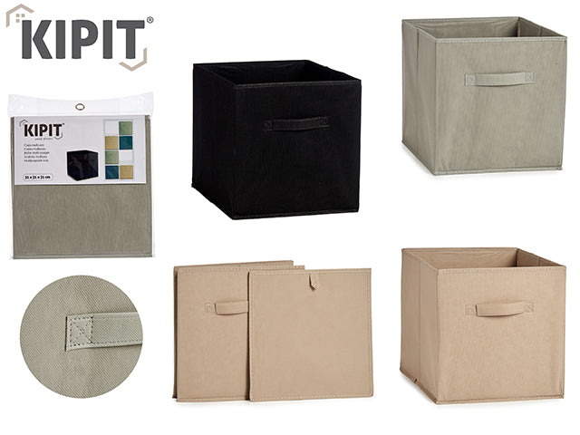 Caja Almacenaje Plegable 31X31 3 Colores