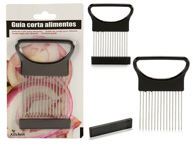 Máquina de Cortar Guia de Alimentos Cor Preta