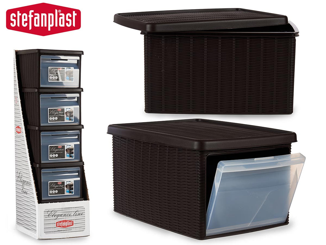 Caja Big Open Elegance Darl Brown 15L