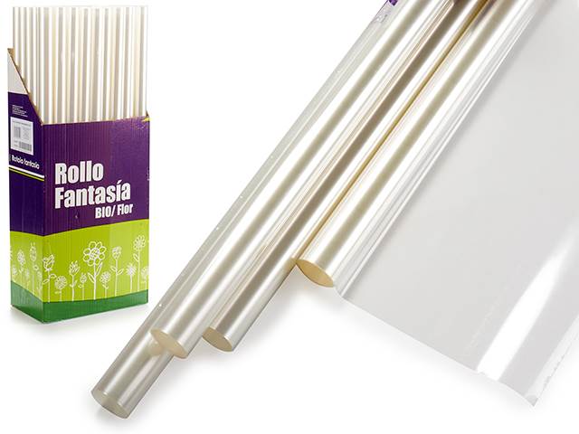 Rollo Transparente Bioflor 70X500Cm