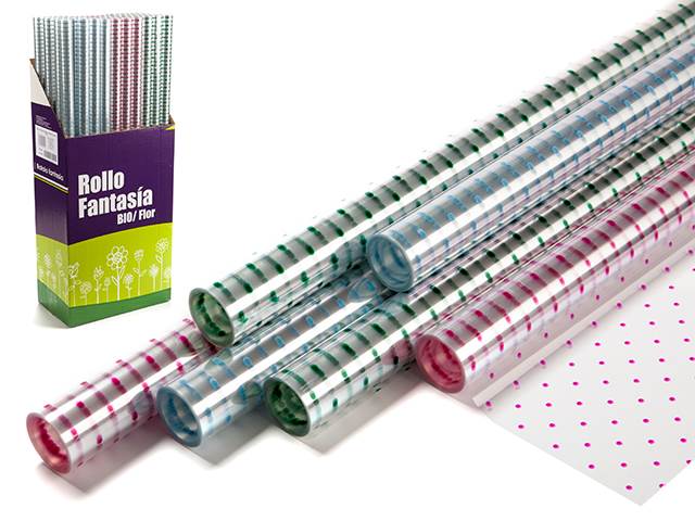 Bioflor 70X500Cm Rollo Transparente Dec Po