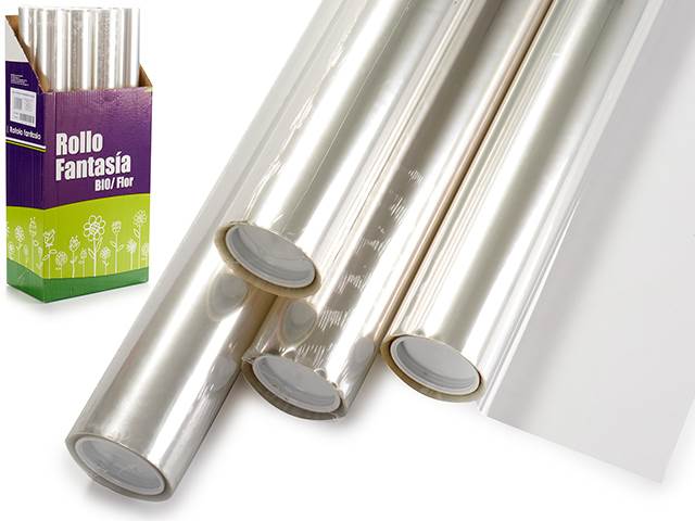 Rollo Transparente Bioflor 62X2500Cm