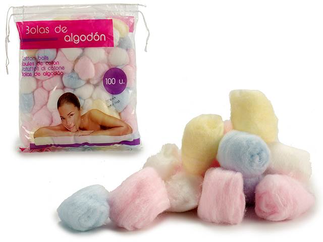 Cotton Ball Bag 100 Uds