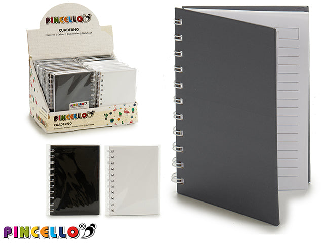 Caderno A6 Capa Forte Mix 3 Cor Escura