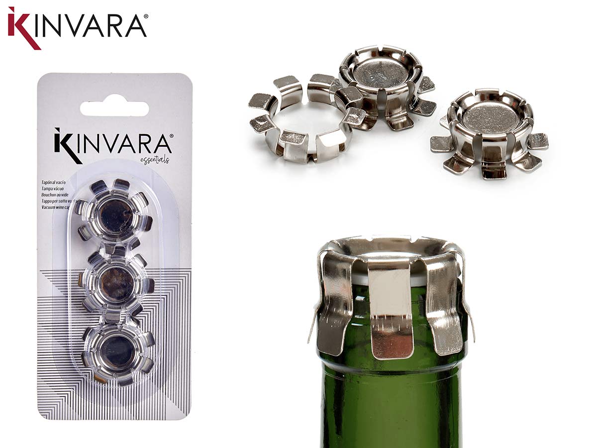 Set 3 Metal Closure Lids