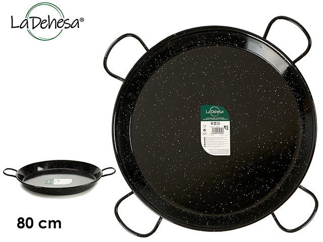 Paellera Esmaltada 80 cm 40 Porciones
