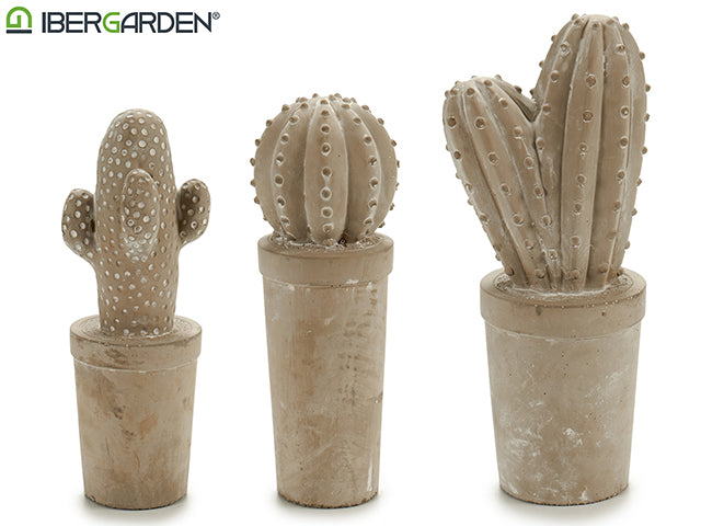 Stone Cactus Lavado Blanco Surtido Medio 3