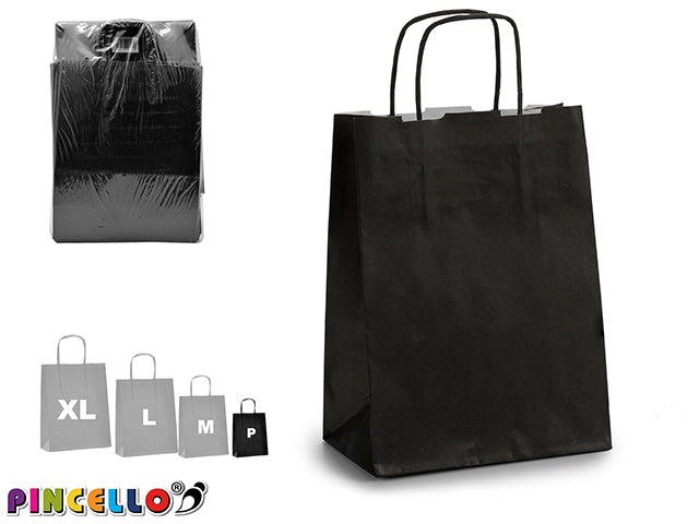 Black Paper Bag Mini