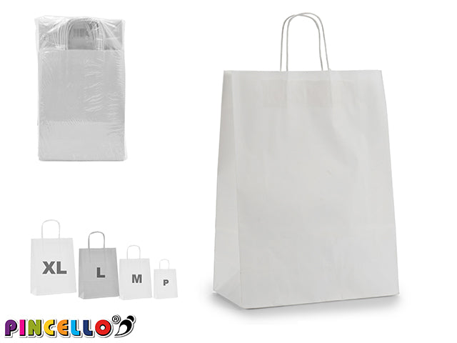 White Paper Bag Med