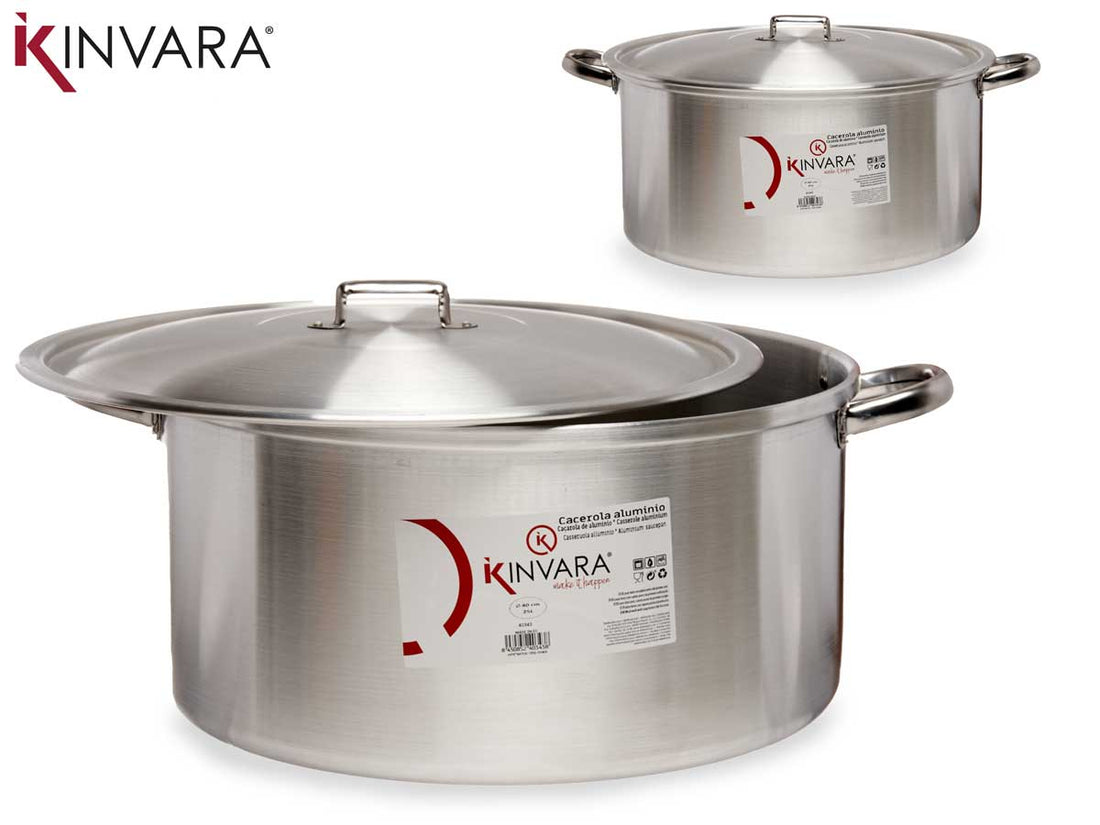 Cacerola Aluminio 40 Cm 25 L