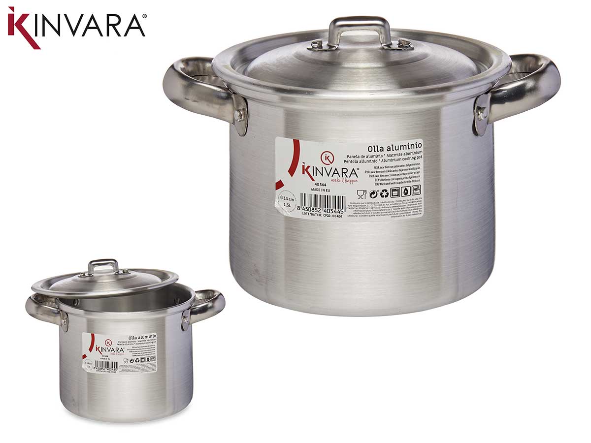 Aluminium Cooking Pot 14 Cm 1,5 L