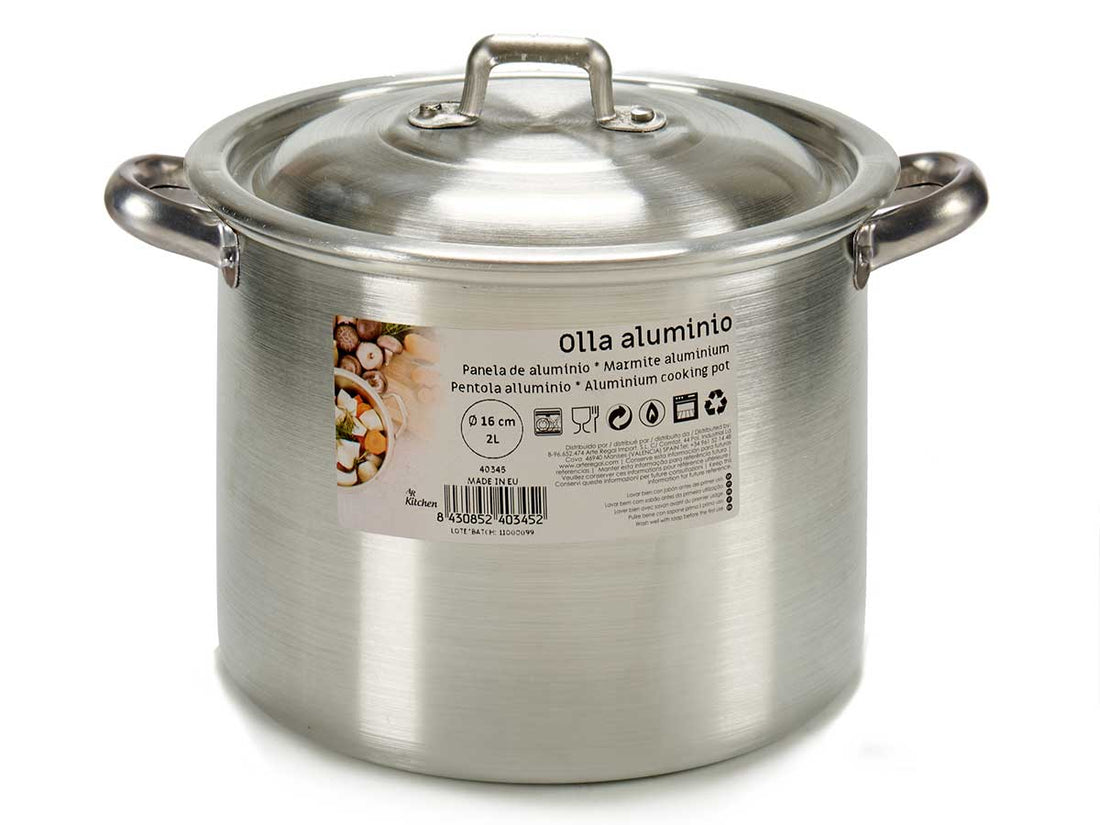 Olla Aluminio 16 Cm 2 L