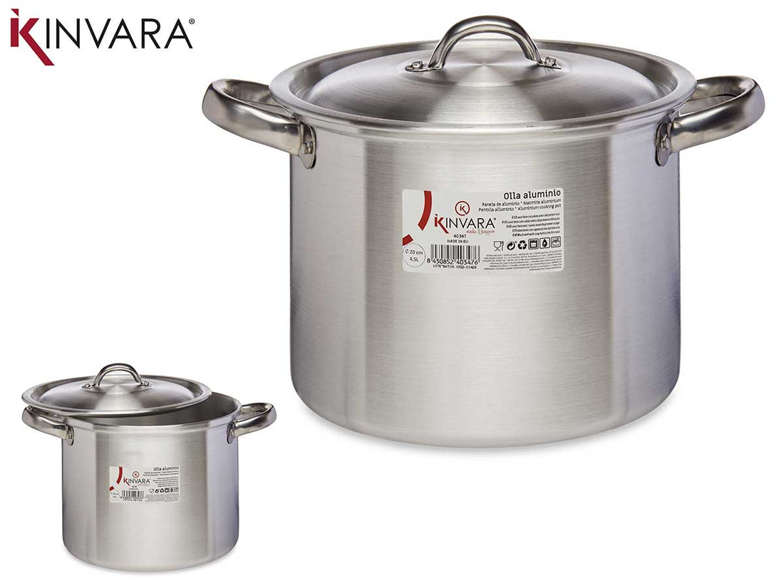 Olla Aluminio 20 Cm 4,5 L