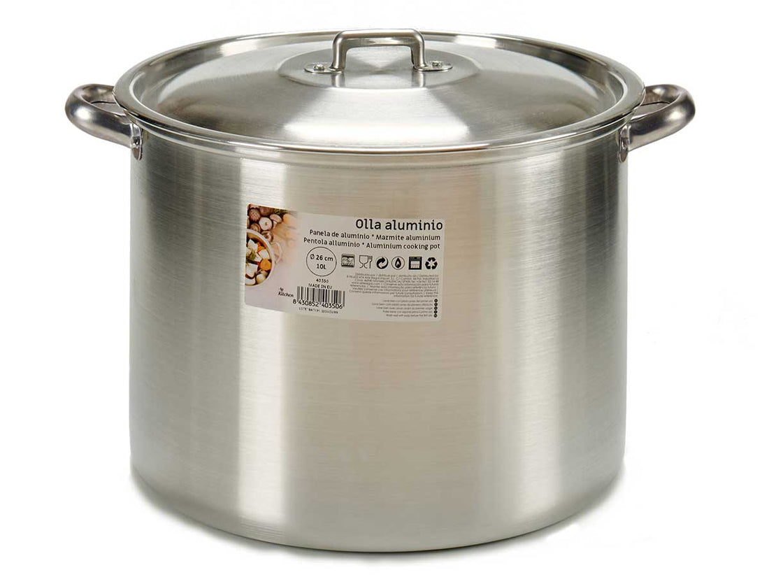 Olla Aluminio 26 Cm 10 L