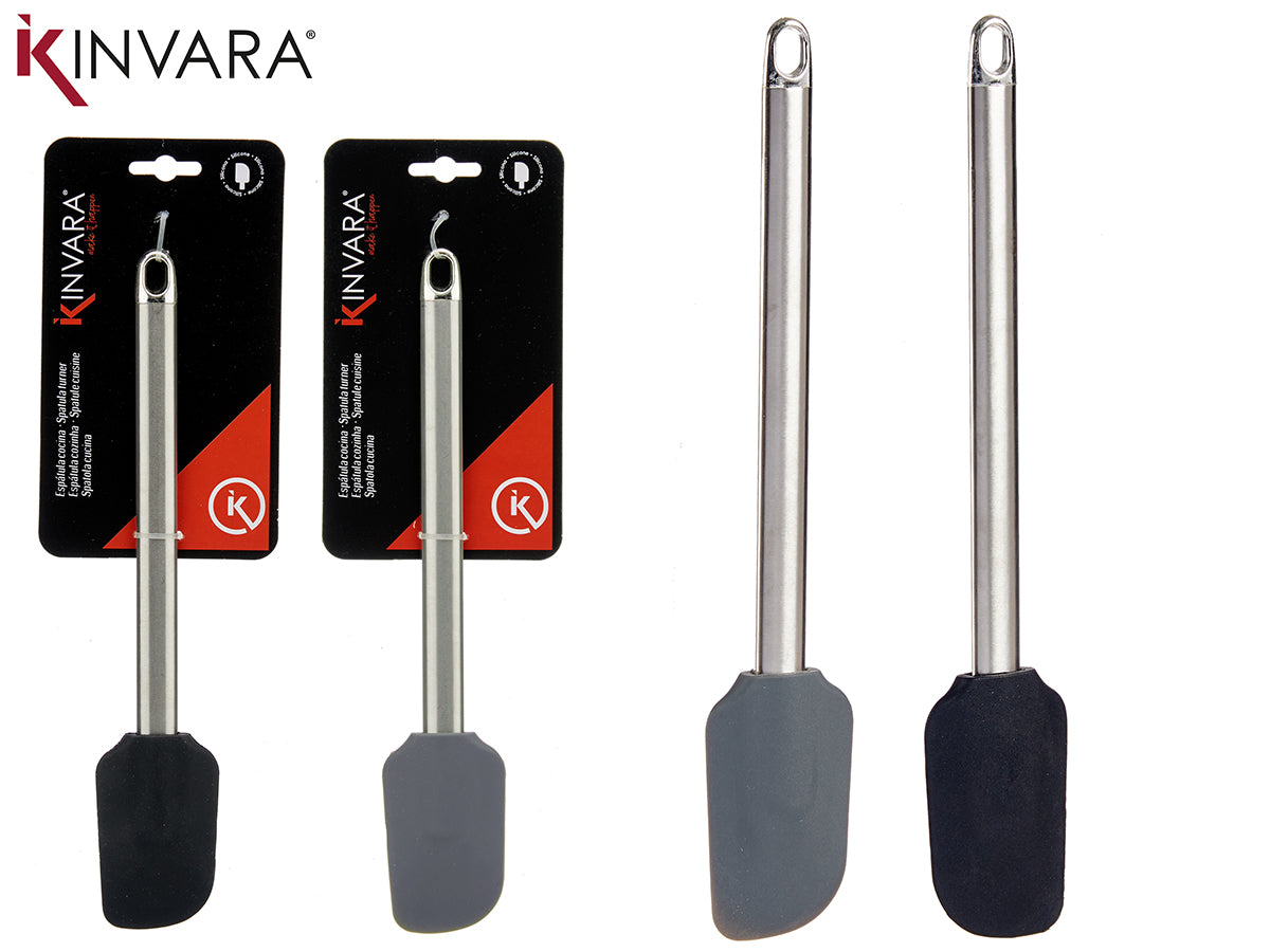Kitchen Spatula Steel Silicone Mix 2 Col