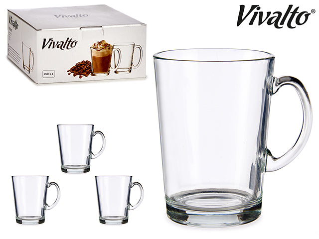 Caneca Jarra Com Asa Cônica 250 ml