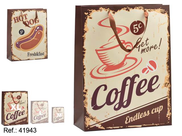 Large Hotdog & Coffee Gift Bag Mix 2