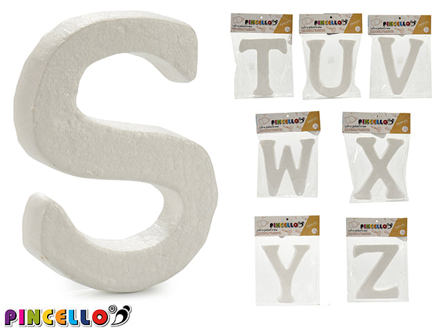 Polyestyrene Letters Stuvwxyz