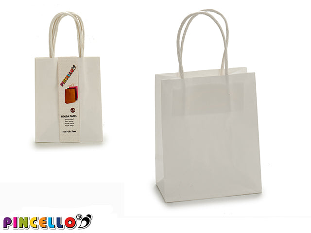 Set 3 Small White Bags