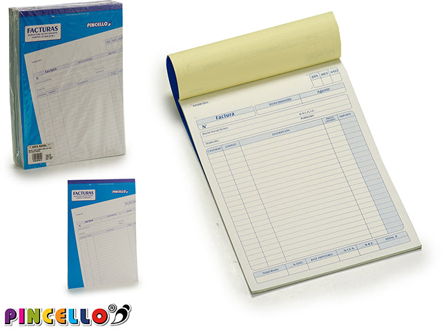 Big Block Bills 50 Hojas Con Copia