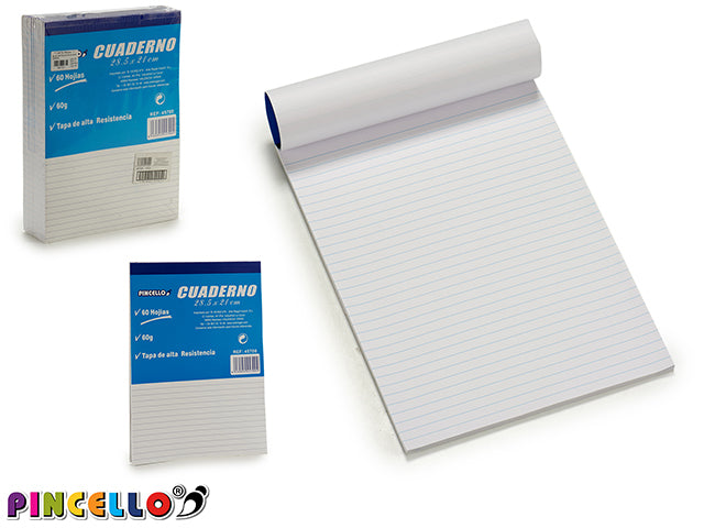 Nota Bloco A4 Listra Horizontal