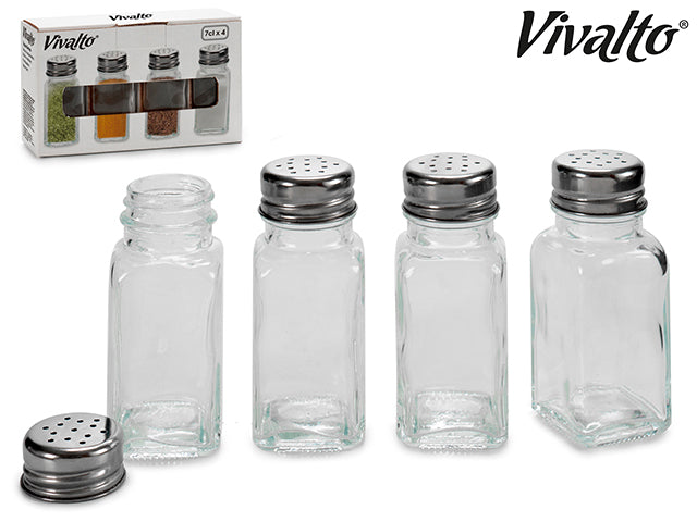 Set 4 Especias Bote 7 cl