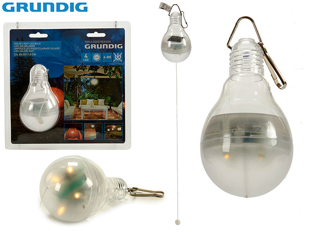 Solar Light 4 Leds 6/8H 1Xaaa