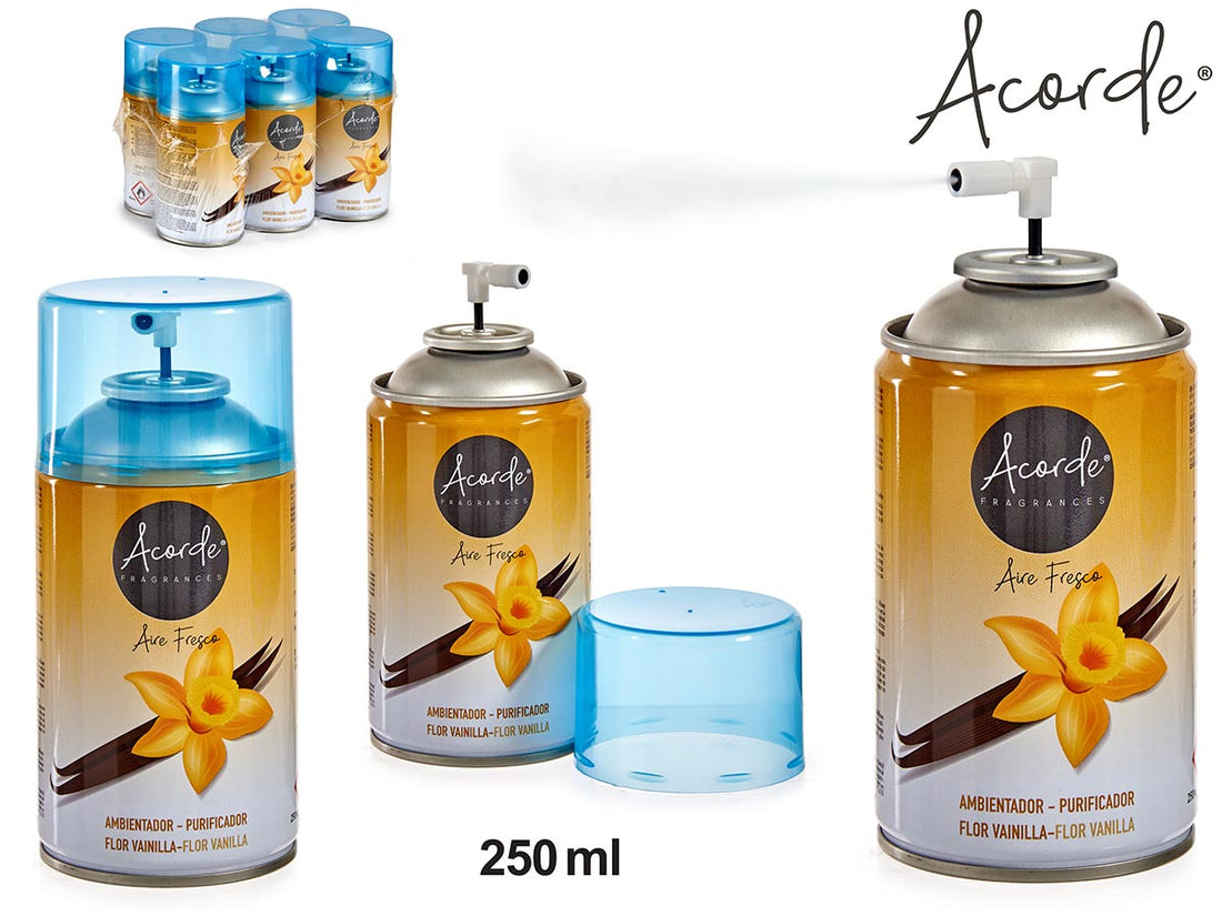 Recambio Aerosol Ambientador Vainilla 250 ml