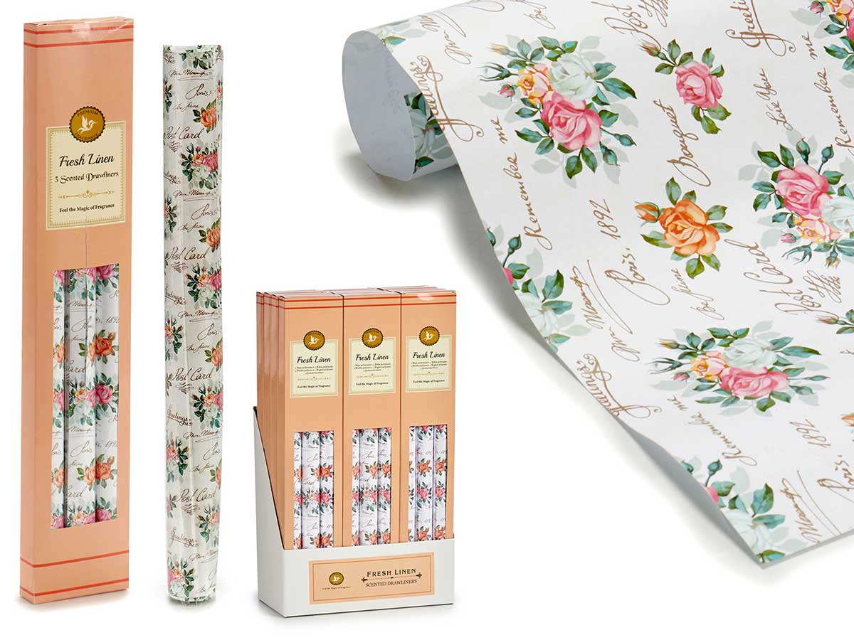 Set 3 Clean Laundry Scented Drawer Liners