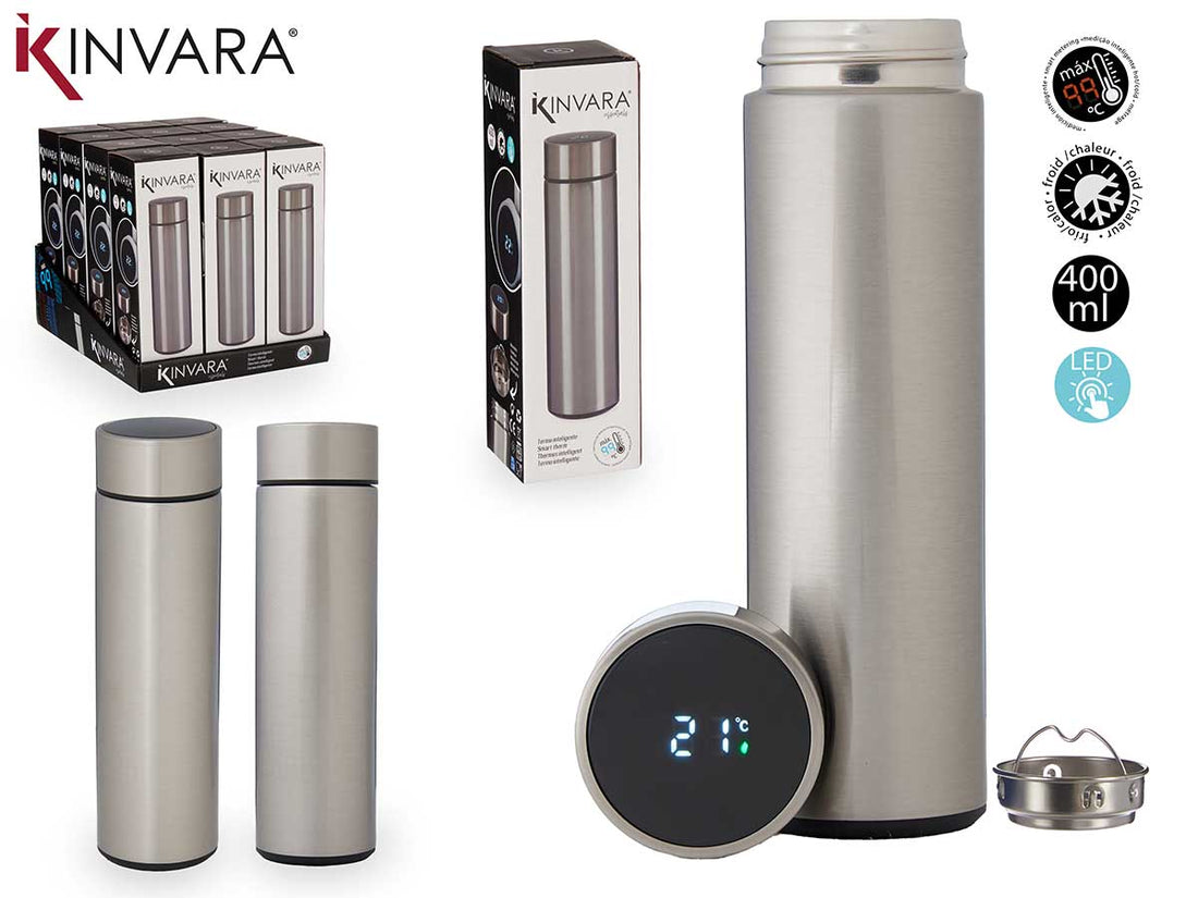 400Ml Steel Led Display Thermos