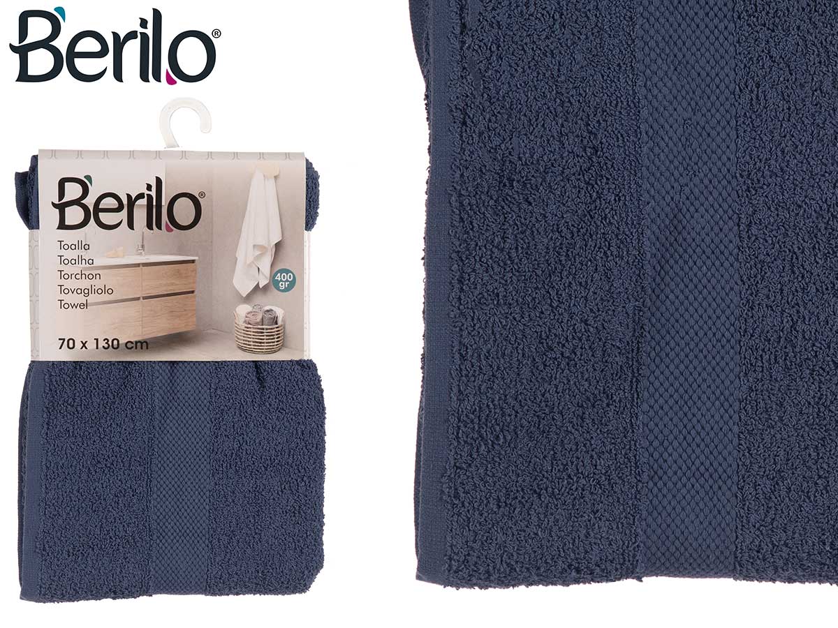 Dark Blue Towel 70 x 130