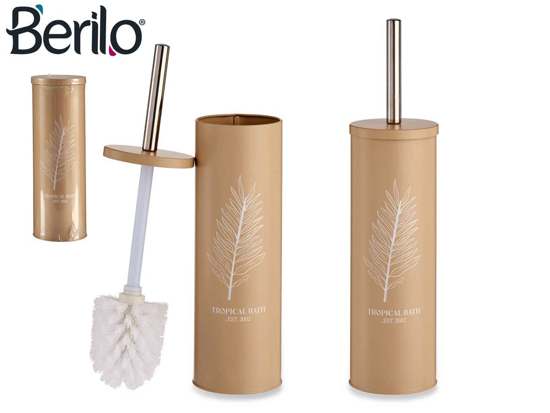 Escobillero Tropical Con Soporte Cerrado