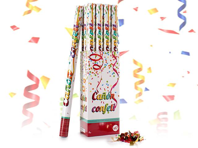 Party Popper Embalaje Colorido 80 cm
