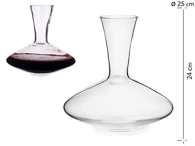 Glass Decanter Widht Mouth