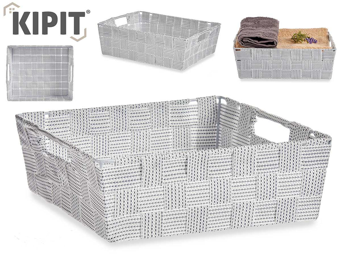 Caja Tela Recta 23Cm Blanco