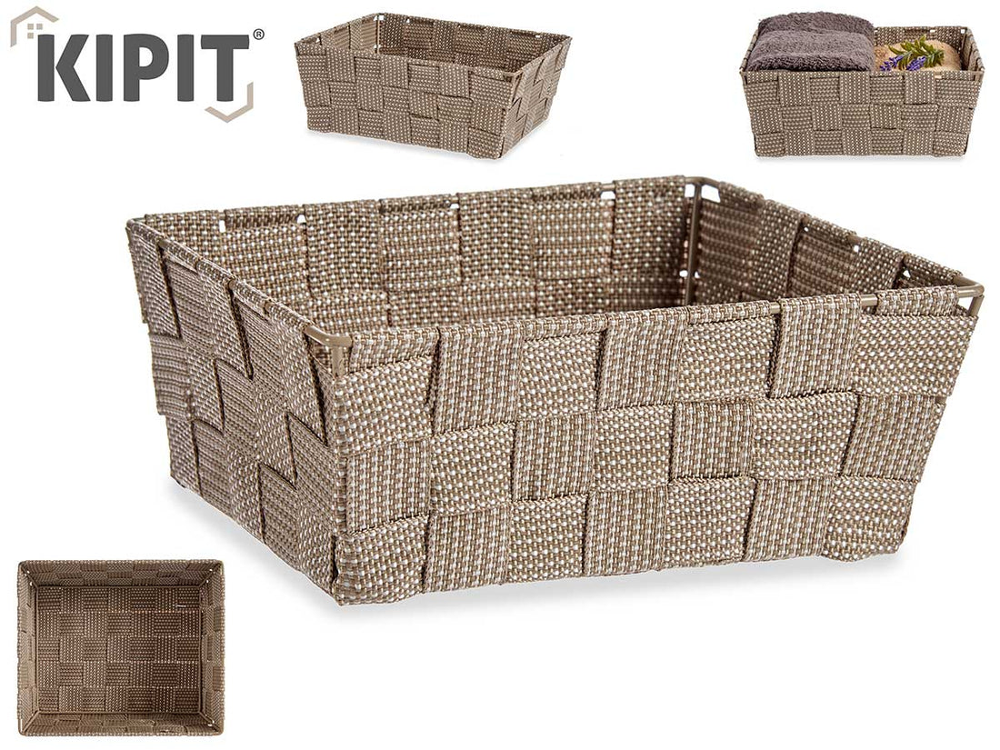 Caja Tela Recta Sin Asa 17Cm Natur