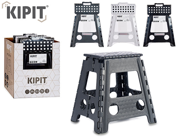 Stool Folding Gr Mix 3 Dark Colors