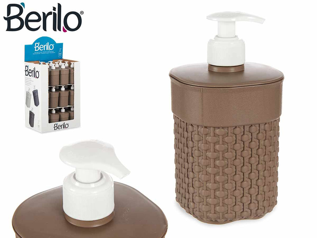 Dispensador Jabon Marrón 580 ml