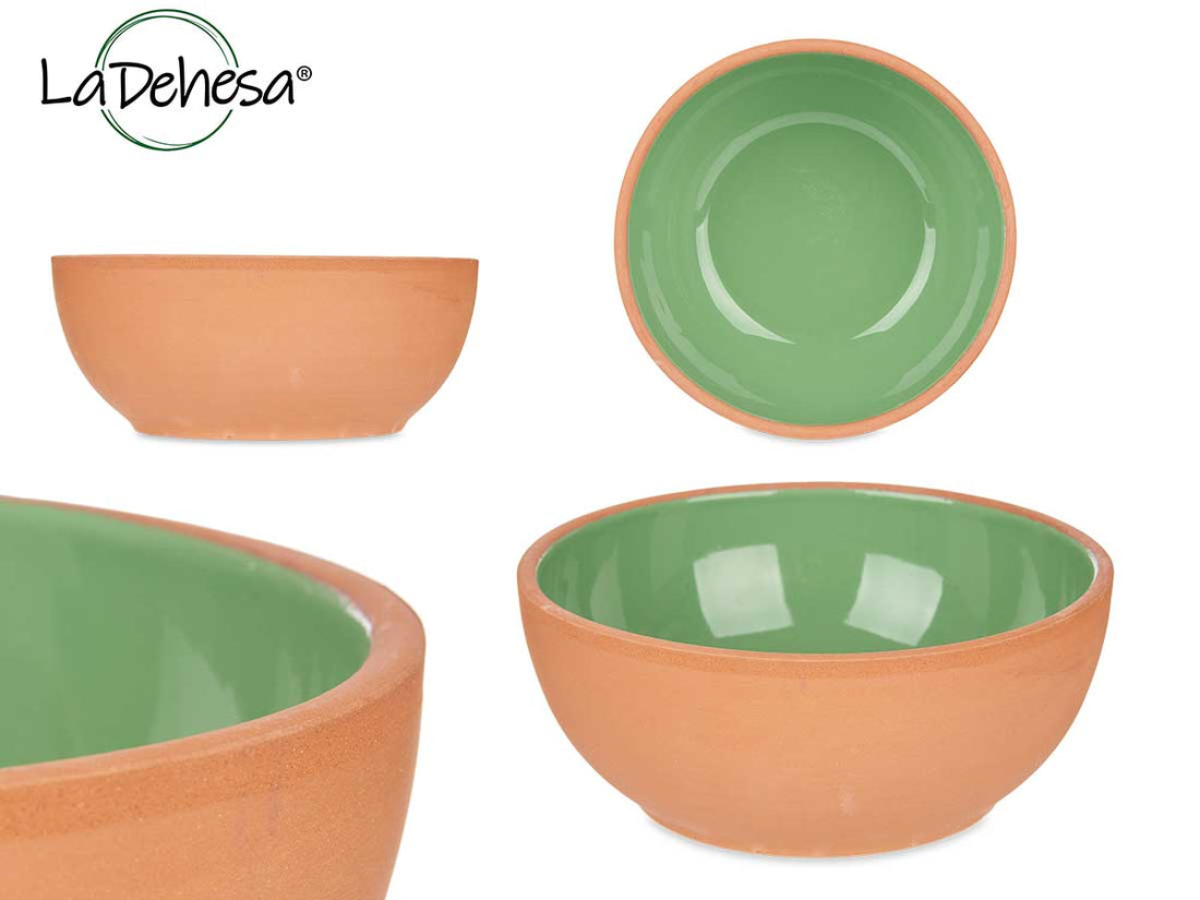 Cuenco de loza 20 cm Verde