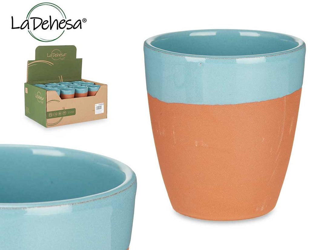Copo de Barro 330 ml Turquesa