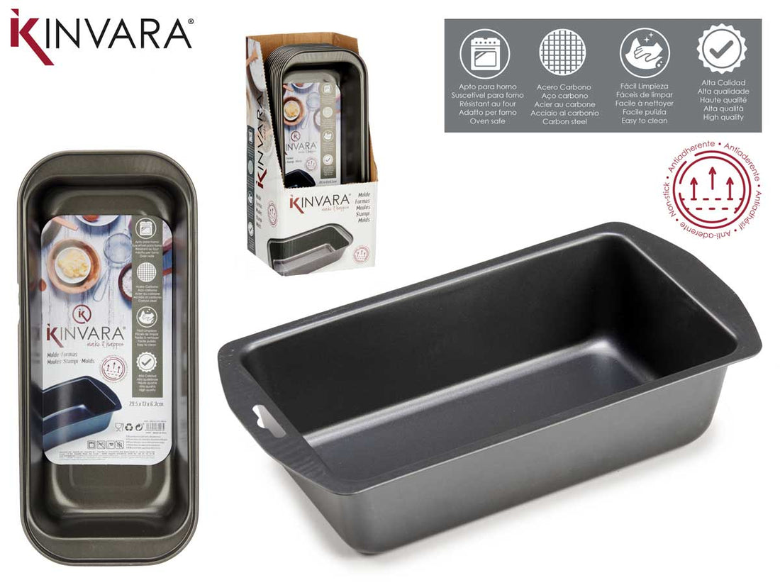 Bandeja Metálica Retangular 29,5cm