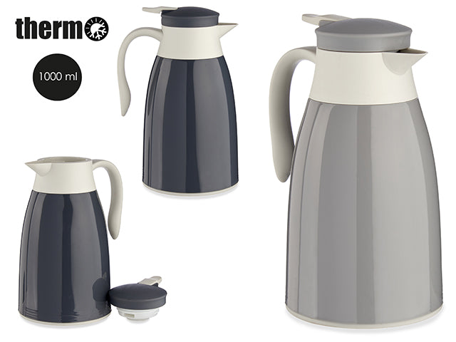Thermo Pitcher Plastic Rattan Surt 2 Col 1L