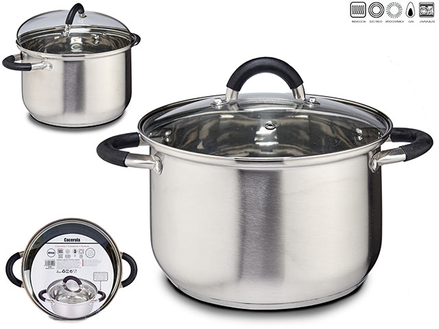 Suacepot 24Cm Acero Inox Mango Silicona