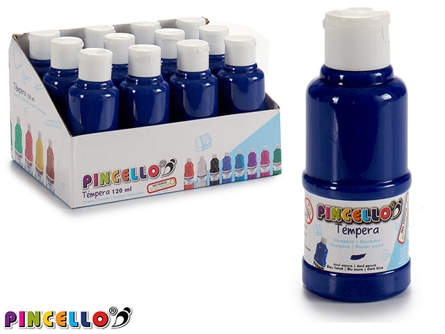 Pôster pote de tinta 120 ml azul escuro